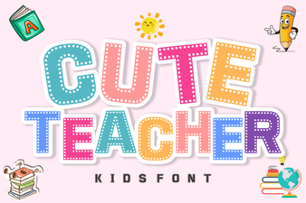 Playful Fonts for Creative Classrooms
