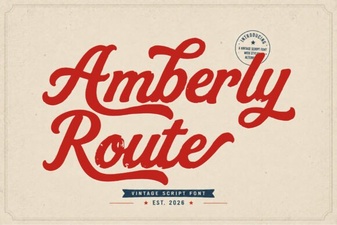 Discover Amberly Route Font: Elegance in Every Letter